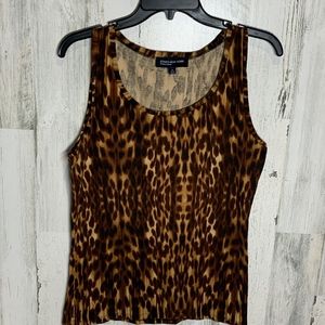 Jones New York Leopard Print Tank size M